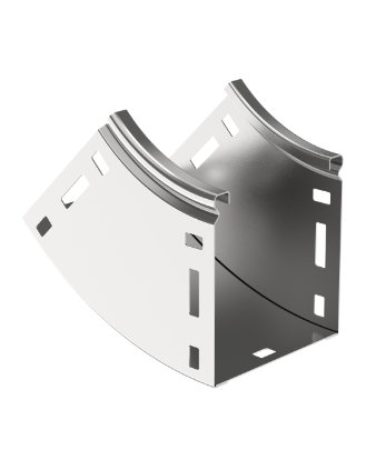 Фотография товара 'IEK ESCA Поворот плавный 45град тип В10 100х200мм CPV51-0-45-100-200'