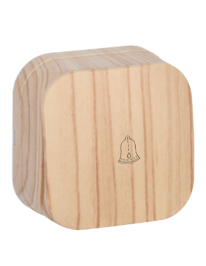 Фотография товара 'IEK Выключатель 1-клавишный для открытой установки самовозвратный ВСс20-1-0-ХС 10А GLORY сосна EVH14-K34-10'