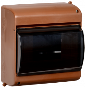 Фотография товара 'IEK Бокс с прозрачной крышкой КМПн 2/6 для 6-х автоматических выключателей, MKP42-N-06-30-09-D'