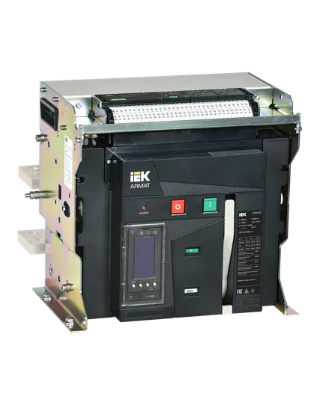 Фотография товара 'IEK ARMAT Воздушный автоматический выключатель стационарного исполнения 3P F 125кА AR-ACB-3FF-125-4000A-TYCF'