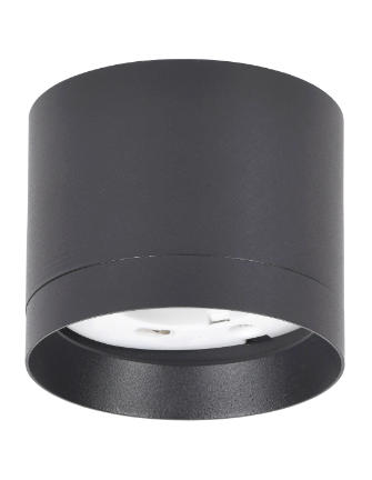 Фотография товара 'IEK LIGHTING Светильник 4015 накладной потолочный под лампу GX53 черный LT-UPB0-4015-GX53-1-K02'