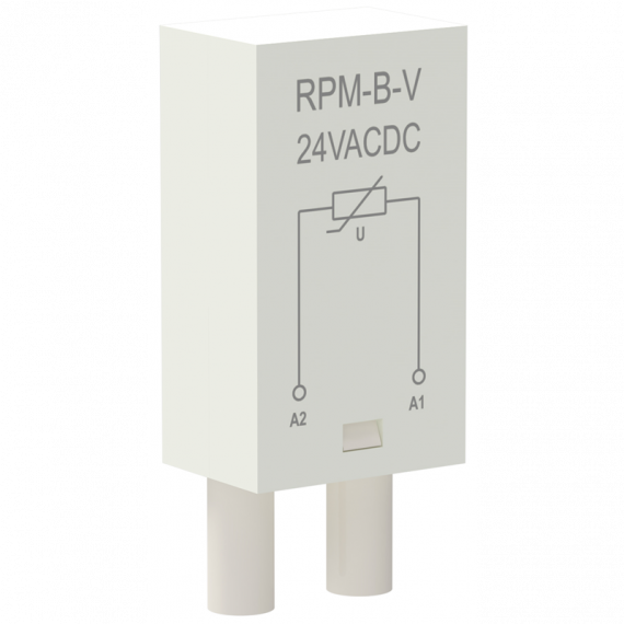 Фотография товара 'IEK RPM-B-V-ACDC24V Модуль защиты для реле варистор 24В ACDC ONI'