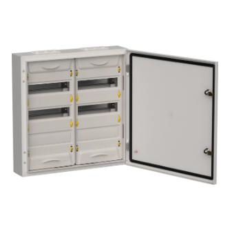 Фотография товара 'IEK TITAN 5 Корпус металлический ЩРн-72 (2х36) 585х570х140мм IP54 серый (одна дверь) TI5-50-N-2X036-54-7035'