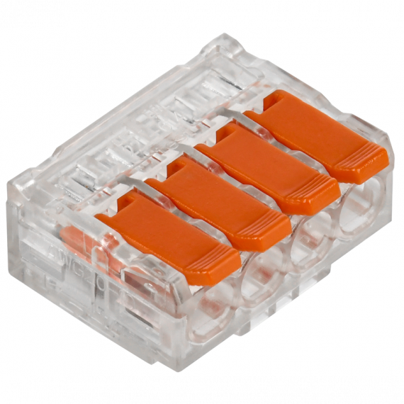 Фотография товара 'IEK UKZ40-614-050 Строительно-монтажная клемма СМК 221-614'