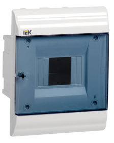 Фотография товара 'IEK Бокс ЩРВ-П-4 модуля встраив.пластик IP41 MKP82-V-04-41-20'