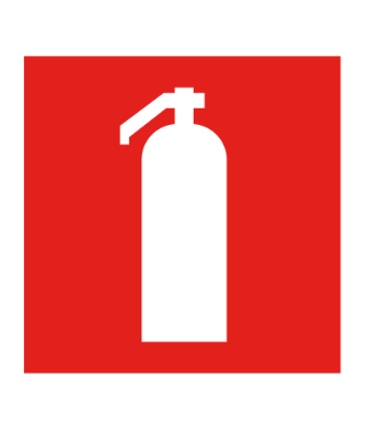 Фотография товара 'IEK Этикетка самоклеящаяся 150х150мм "Огнетушитель" LPC10-1-15-15-OGNT'