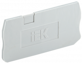 Фотография товара 'IEK Заглушка для КПИ 3в-1,5/2,5 3 вывода YZN11D-3-ZGL-002-K03'