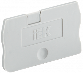 Фотография товара 'IEK Заглушка для КПИ 2в-1,5/2,5 YZN11D-ZGL-002-K03'