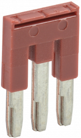 Фотография товара 'IEK Перемычка для КПИ-2,5мм2 3PIN YZN11FBS-002-3P'