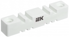Фотография товара 'IEK Изолятор шинный плоский ИШП 2P для шин 5 и 10 мм 180 мм YIS40-2-180'