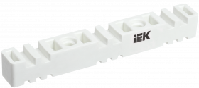 Фотография товара 'IEK Изолятор шинный плоский ИШП 3P для шин 5 и 10 мм 270 мм YIS40-3-270'