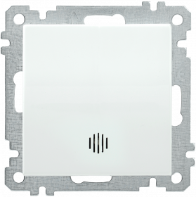 Фотография товара 'IEK Выключатель 1-клавишный с индикацией ВС10-1-1-Б 10А BOLERO, EVB11-K01-10-1'