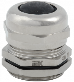 Фотография товара 'IEK Сальник PGM 21 металлический диаметр проводника 13-18мм IP68, YSA50-18-28-68-K23'