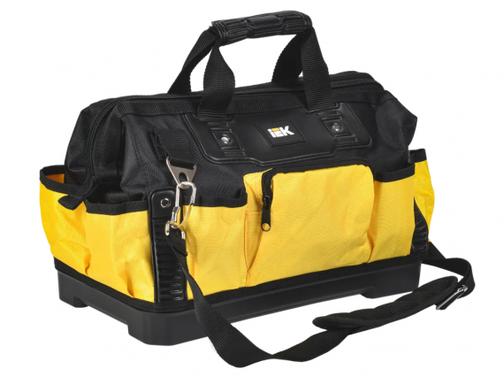Фотография товара 'IEK ARMA2L 5 Сумка монтажника с пластиковым дном BG-02 A2L5-BG12-02-K02'