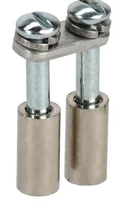 Фотография товара 'IEK Перемычка в сборе для колодки клеммной CTS 4мм2 2PIN YCT10-00-K03-004-A-2P'