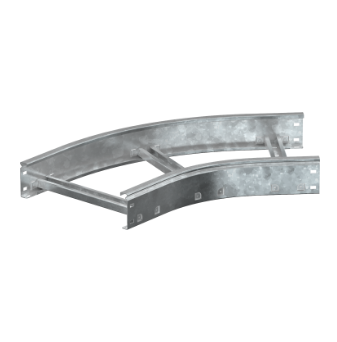 Фотография товара 'IEK Поворот лестничный LESTA 45град 80х200мм R300 HDZ CPG04-4-45-080-200-HDZ'