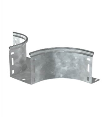 Фотография товара 'IEK ESCA Отвод Т-образный плавный тип Г01 80х500мм HDZ COT01-0-080-500-HDZ'