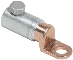 Фотография товара 'IEK Медно-алюминиевый механический наконечник со срывными болтами АММН 50-95 до 1 кВ UZA-28-S50-S95-21'