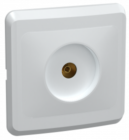 Фотография товара 'IEK Розетка 1-местная телевизионная РТВ10-ВБ ВЕГА, EAV10-K01-DM'