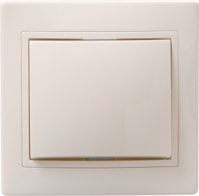 Фотография товара 'IEK ВСп10-1-0-ККм Выключатель 1кл проход. 10А КВАРТА EVK12-K33-10-DM'