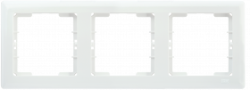 Фотография товара 'IEK РГ-3-ББ Рамка 3 местная горизонтальная BOLERO EMB30-K01'