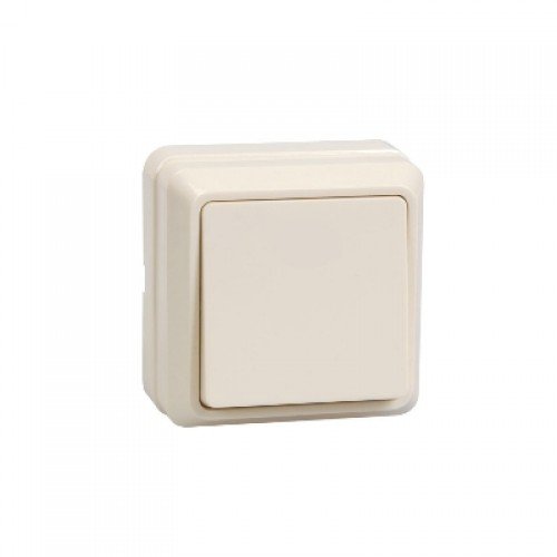 Фотография товара 'IEK ВСк20-1-0-ОКм Выключатель 1 клавишный кнопочный 10А ОКТАВА EVO13-K33-10-DC'