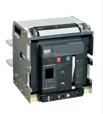 Фотография товара 'IEK ARMAT Воздушный автоматический выключатель выдвижного исполнения 3P F 125кА AR-ACB-3VF-125-4000A-TDCF'