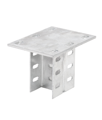 Фотография товара 'IEK Кронштейн потолочный двойной 110мм HDZ CLW10-KPD-110-HDZ'