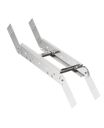 Фотография товара 'IEK Поворот вертикальный шарнирный лестничный LESTA 150х600мм CPV06-4-150-600'