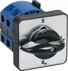 Фотография товара 'IEK Переключатель кулач.ПКП32-53/О 32А"Uca-O-Uab-Ubc"3Р/400В BCS13-032-5'