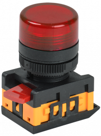 Фотография товара 'IEK Лампа AL-22TE сигнальная d22мм BLS30-ALTE-K04'