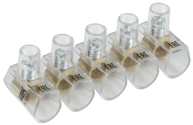 Фотография товара 'IEK Зажим винтовой концевой изолированный КЗВИ 6,0мм2 UZVK-06-5'