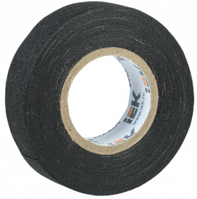 Фотография товара 'IEK Изолента хлопчатобумажная 19мм 7 метров UIZ-XB-19-7-K02'