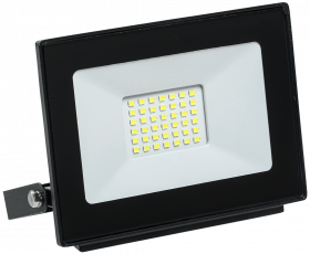 Фотография товара 'IEK Прожектор СДО 06-30 светодиодный черный IP65 4000 K LPDO601-30-40-K02'