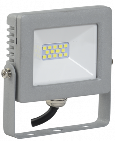 Фотография товара 'IEK Прожектор СДО 07-10 светодиодный серый IP65 LPDO701-10-K03'