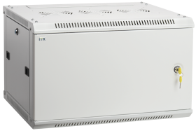 Фотография товара 'IEK Шкаф LINEA W 12U 600x450 мм дверь металл, RAL7035'