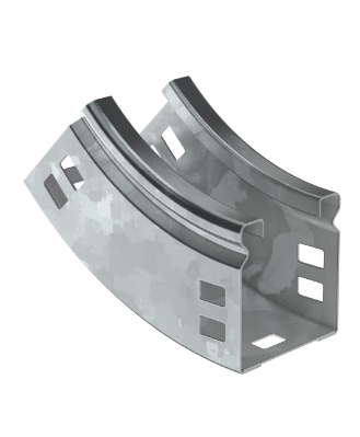 Фотография товара 'IEK ESCA Поворот плавный 45град тип В10 50х50мм HDZ CPV51-0-45-050-050-HDZ'