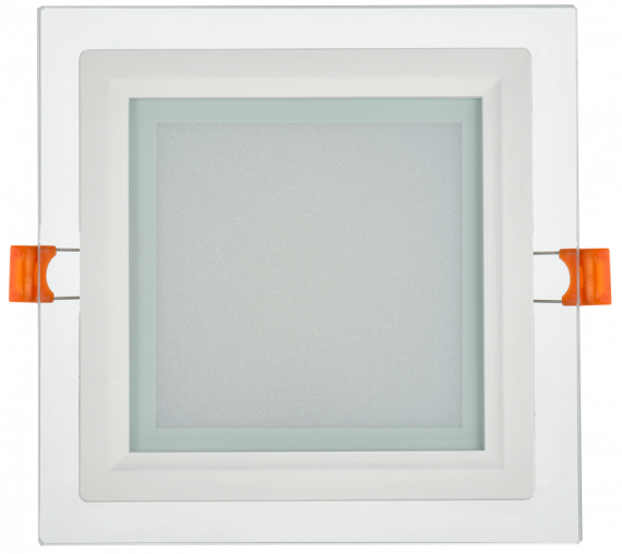 Фотография товара 'IEK LDVO0-1624-12-4000-K01 Светильник LED ДВО 1624 со стекл. квадр. 12Вт 4000К IP20'