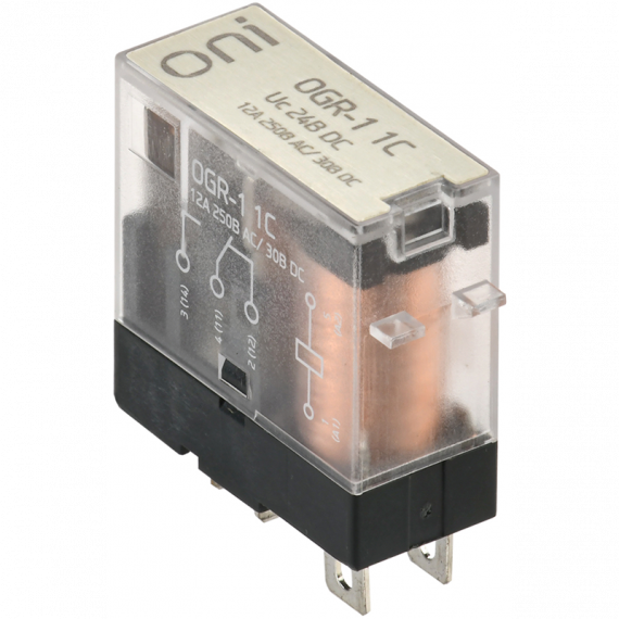 Фотография товара 'IEK OGR-1-1C-DC24V Реле общ. назнач. OGR-1 1C 24В DC ONI'
