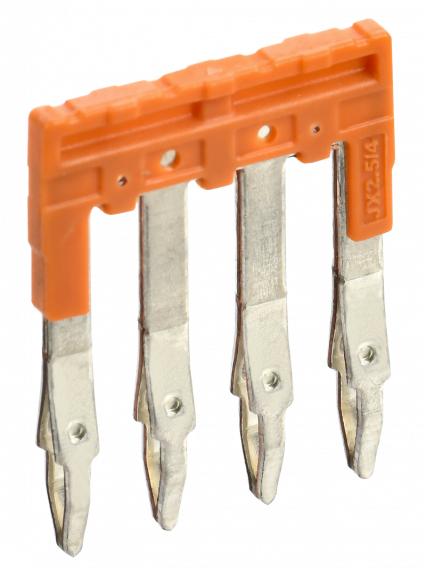 Фотография товара 'IEK YCT20-00-K03-002-EC-4P Перемычка гребенчатая для CP 2,5мм2 4PIN'