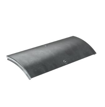 Фотография товара 'IEK Крышка поворота плавного 45град вертикального внешнего (тип В20) ESCA 400мм HDZ CPV41D-0-45-400-08-HDZ'