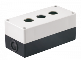 Фотография товара 'IEK Корпус КП103 для кнопок 3места, BKP10-3-K01'