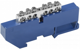 Фотография товара 'IEK Шина N "ноль" на DIN-изоляторе Ni ШНИ-6х9-6-Д-С, YNN10-06-D-K07-N'