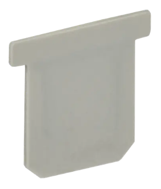 Фотография товара 'IEK Разделитель для колодки клеммной CTS большой 2,5/4мм2 серый YCT10-00-K03-002-SP'