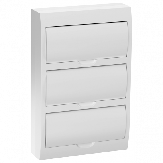 Фотография товара 'IEK MKP13-N-36-41-K01-G Корпус пластиковый ЩРН-П-36 бел. дверь IP41'