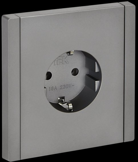 Фотография товара 'IEK FP-R11-16-K46 FORTE&PIANO Роз. с з/к без з/ш в/к 16А FP516'