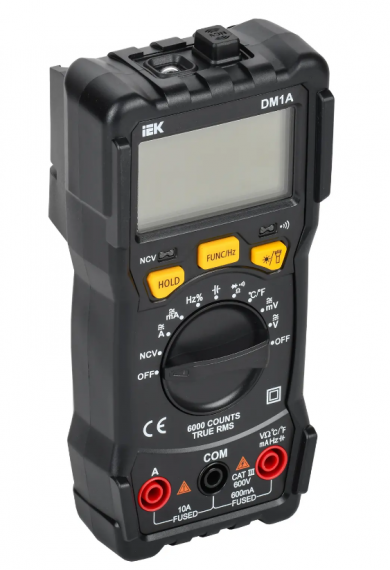 Фотография товара 'IEK ARMA2L 5 Мультиметр цифровой DM1A A2L5-DM11-01'