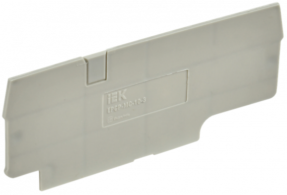 Фотография товара 'IEK YCT22-00-3-K03-010-ZGL Заглушка для CP-MC 3 вывода 10мм2'