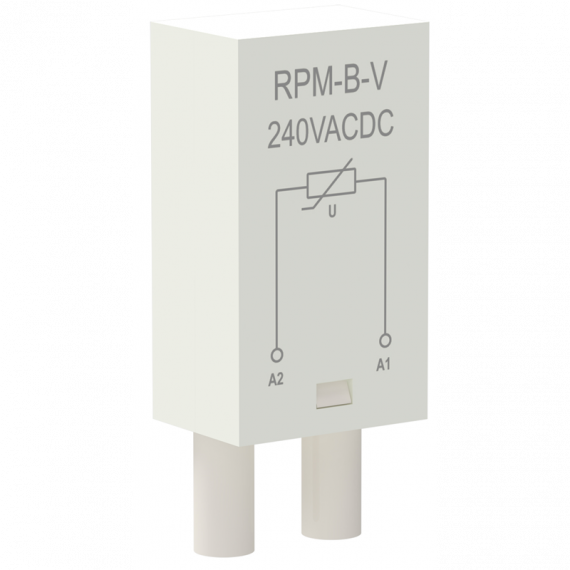 Фотография товара 'IEK RPM-B-V-ACDC240V Модуль защиты для реле варистор 240В ACDC ONI'