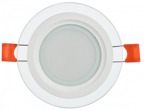 Фотография товара 'IEK LDVO0-1620-06-3000-K01 Светильник LED ДВО 1620 со стекл. круг 6Вт 3000К IP20'